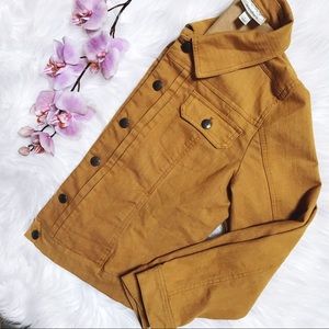 Mustard Denim Jacket